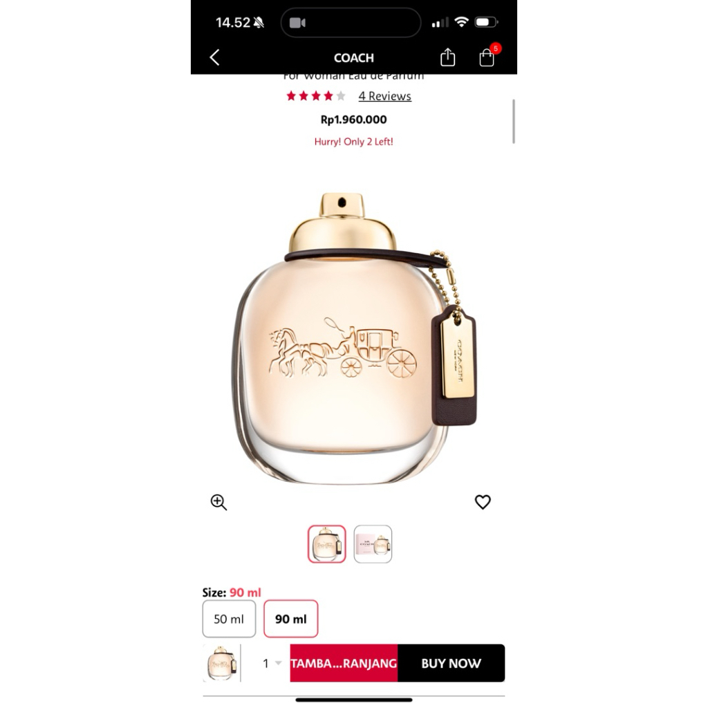 Parfum Coach EDP