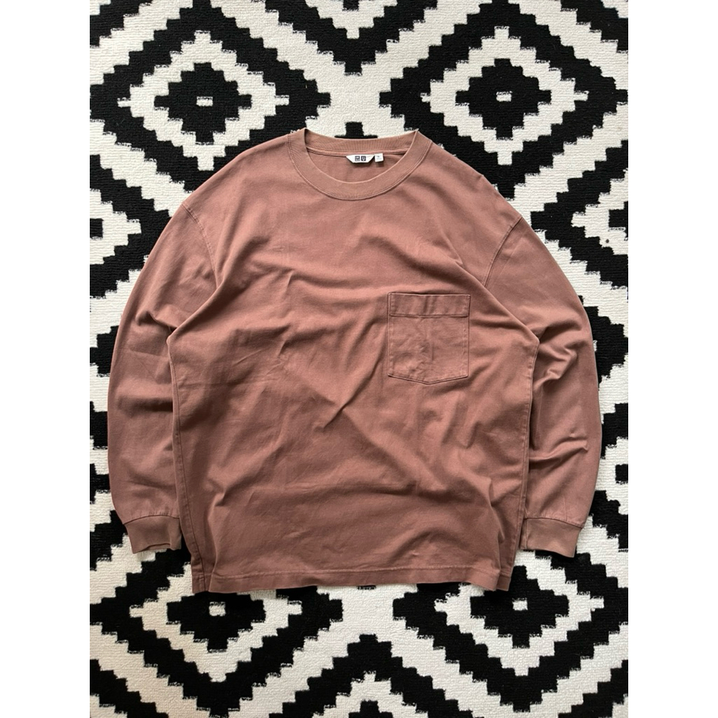 longsleeve uniqlo pocket sz XL