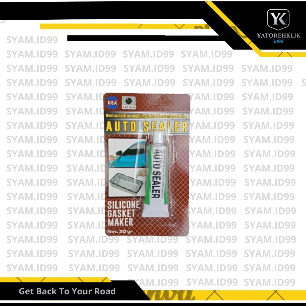 Lem Auto Sealer USA 30gr Silicone Gasket Maker Sealant Mesin Motor Mobil