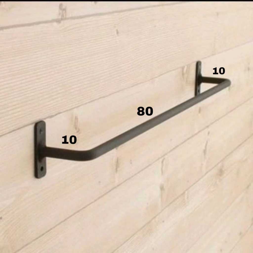 Gantungan Baju Besi Tempel/Gantungan Baju Besi