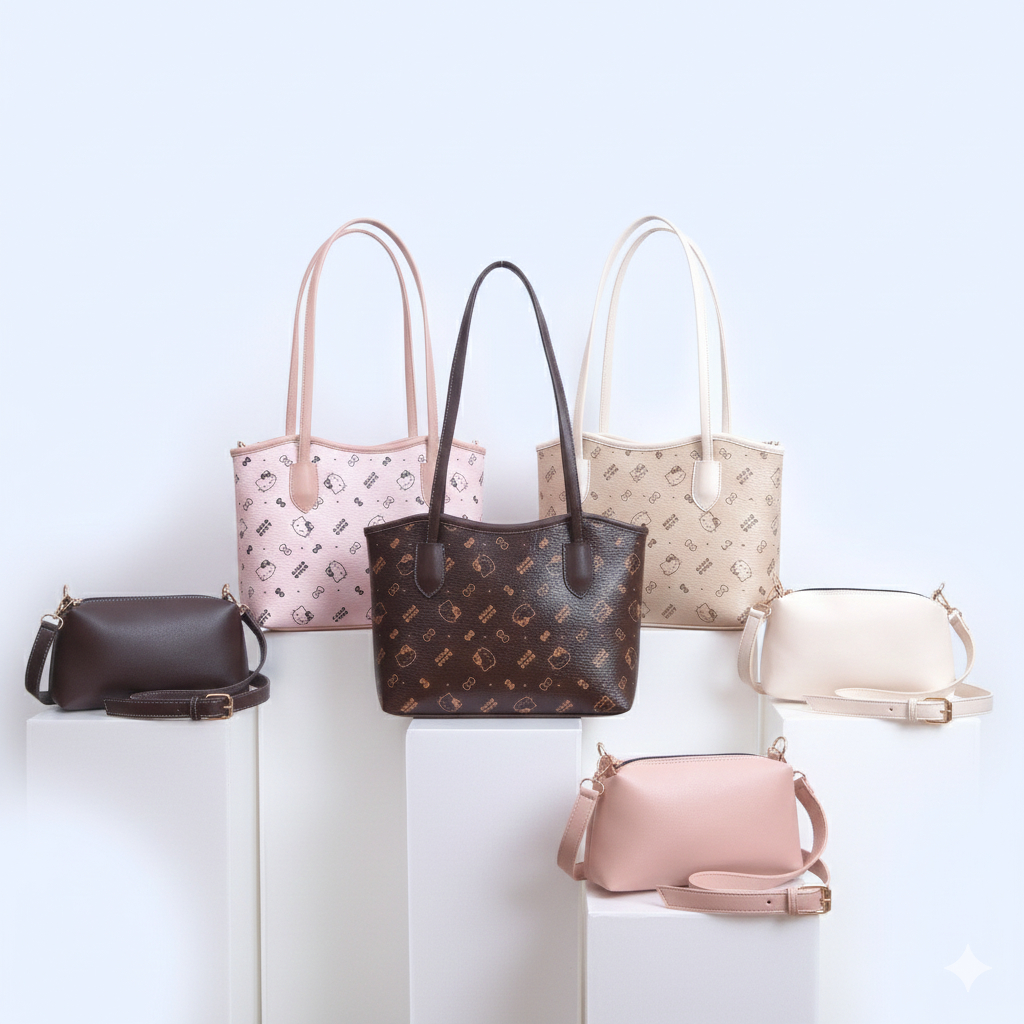 SweetSally - Marvella Tas Selempang Wanita / ToteBag & Shoulder Bag / Tas Wanita / Mini Tote Bag