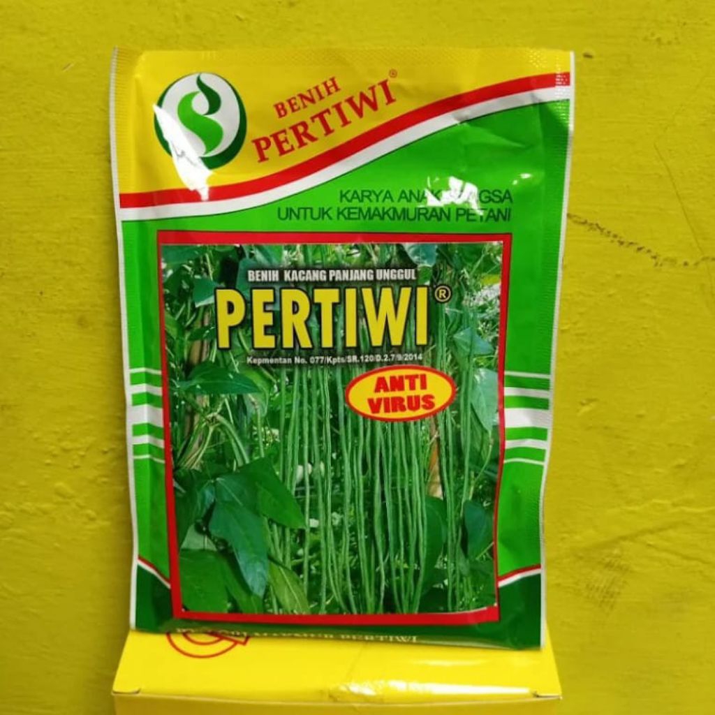Benih Kacang Panjang G2O Pertiwi Benih Unggul Anti Virus