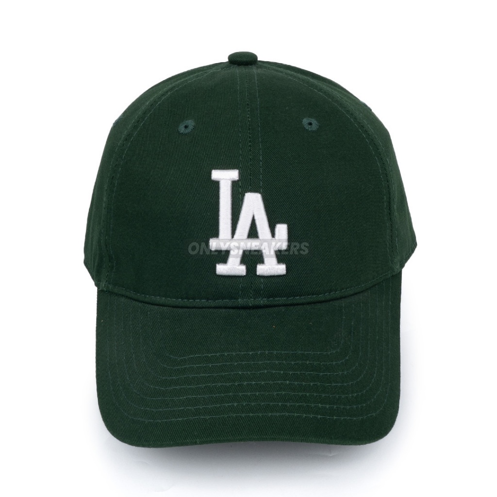 MLB LA DODGERS CLASSIC WHITE LOGO EMERALD CAP