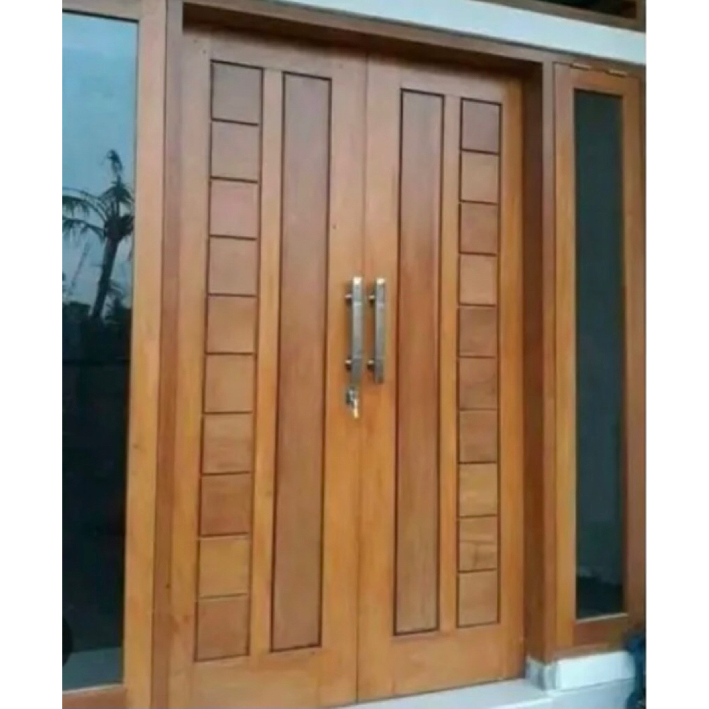 pintu kayu jati dan jendela