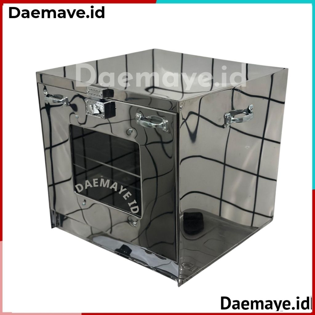 Oven Kompor 1 Tungku/Oven Tangkring/Bahan Stainless/3Tray