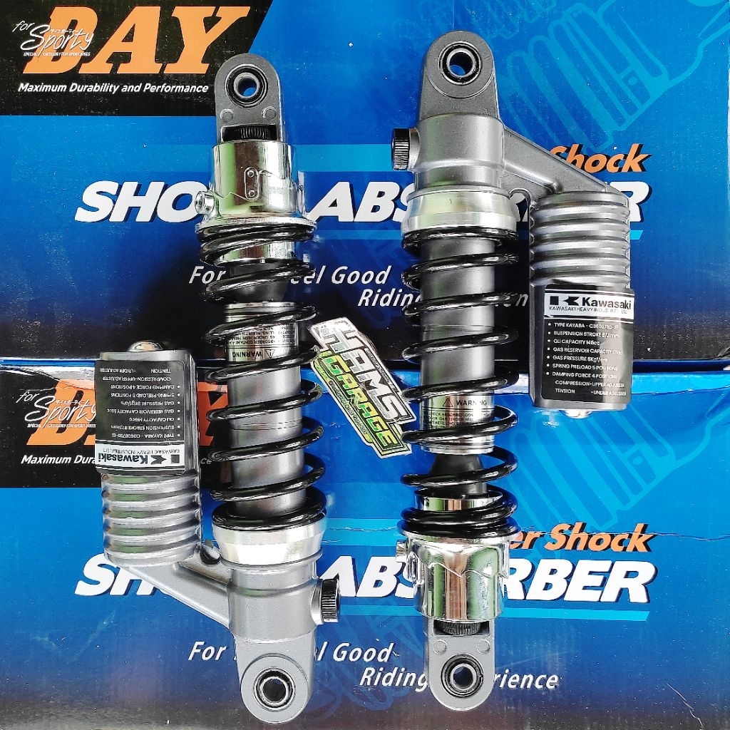 SHOCK ZEPHYR 550 TABUNG  SHOCKBREAKER BELAKANG ZEPIR 320MM SKOK KAWASAKI ZEPYR 32 DOUBLE KLIK DOBEL 