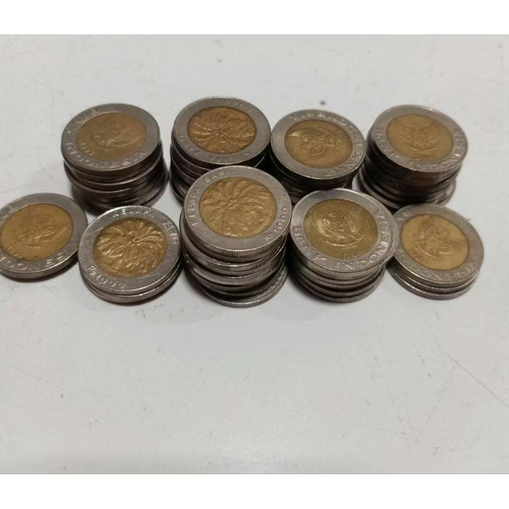 Koin uang 1000 kepala sawit tahun 1993-2000