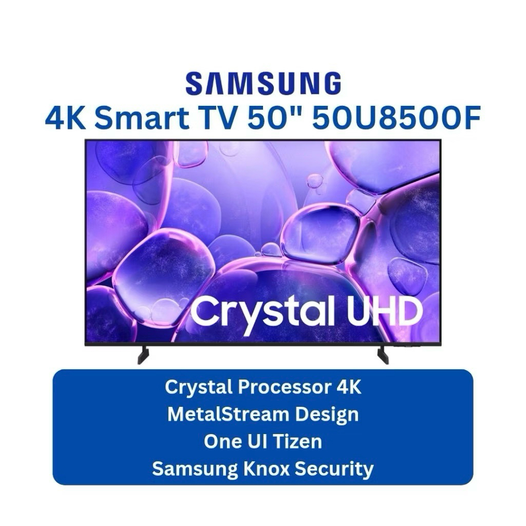 Samsung Smart TV 50inch UA50U8500F TV Samsung 50” 4K Crystal UHD