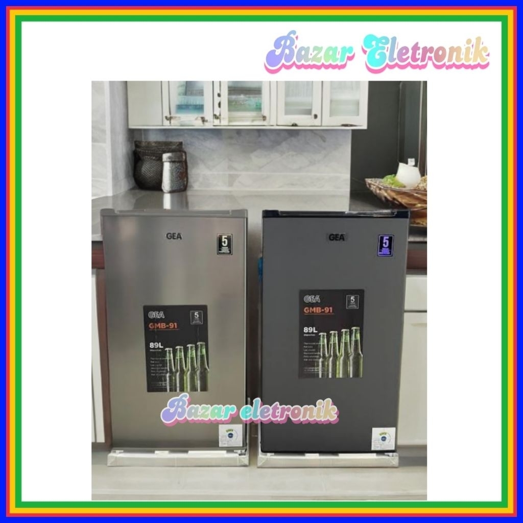 KULKAS GEA GMB91 / KULKAS PORTABLE GEA GMB 91 / KULKAS GEA 89LITER