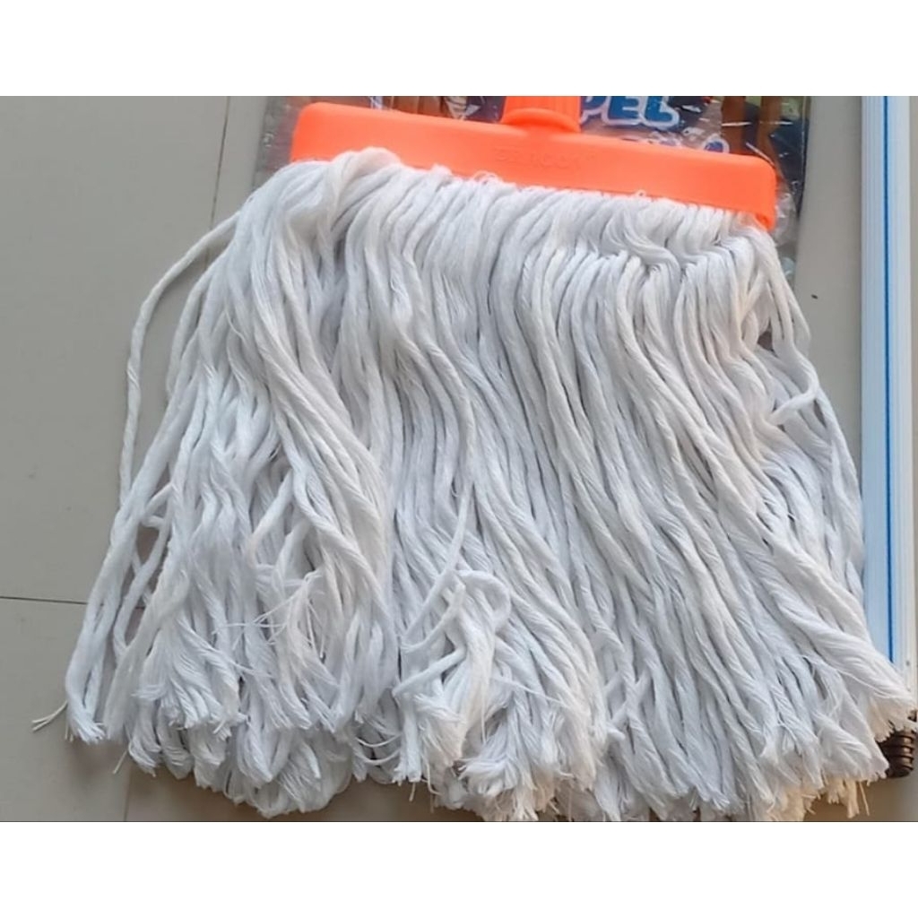 pel lantai mop lantai pembersih lantai  tangkai kayu   panjang 1m