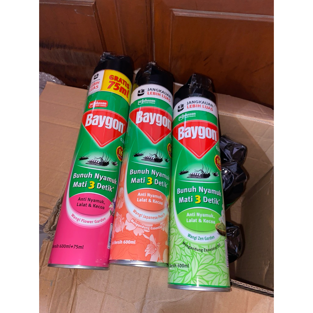 Baygon obat nyamuk semprot 600ml