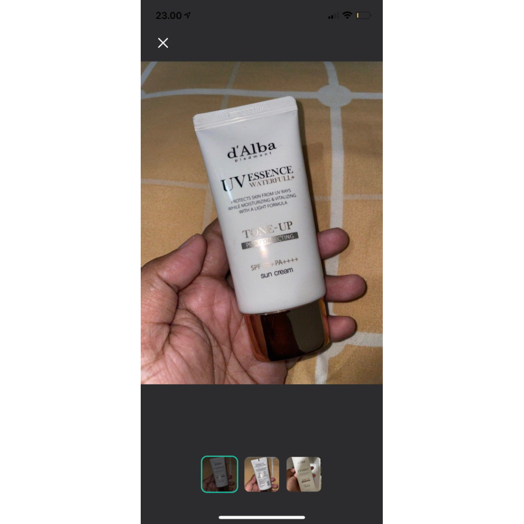 d’Alba Tone Up Sunscreen