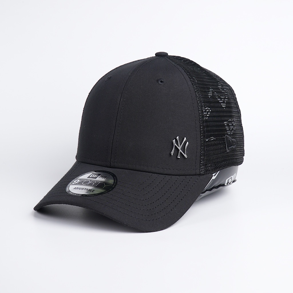 topi new era original new york yankees flawless trucker black