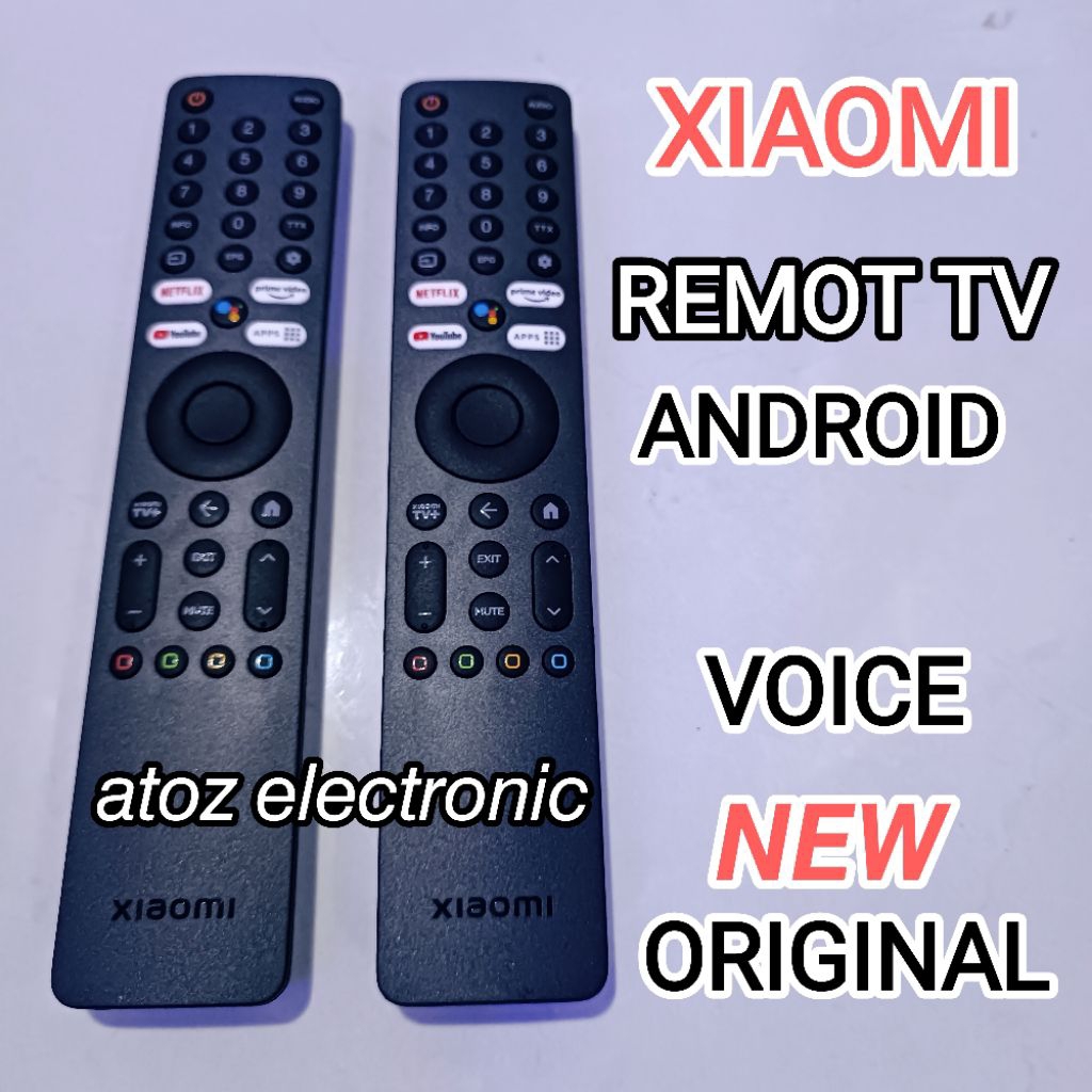 REMOT TV XIAOMI ANDROID VOICE ORIGINAL BARU