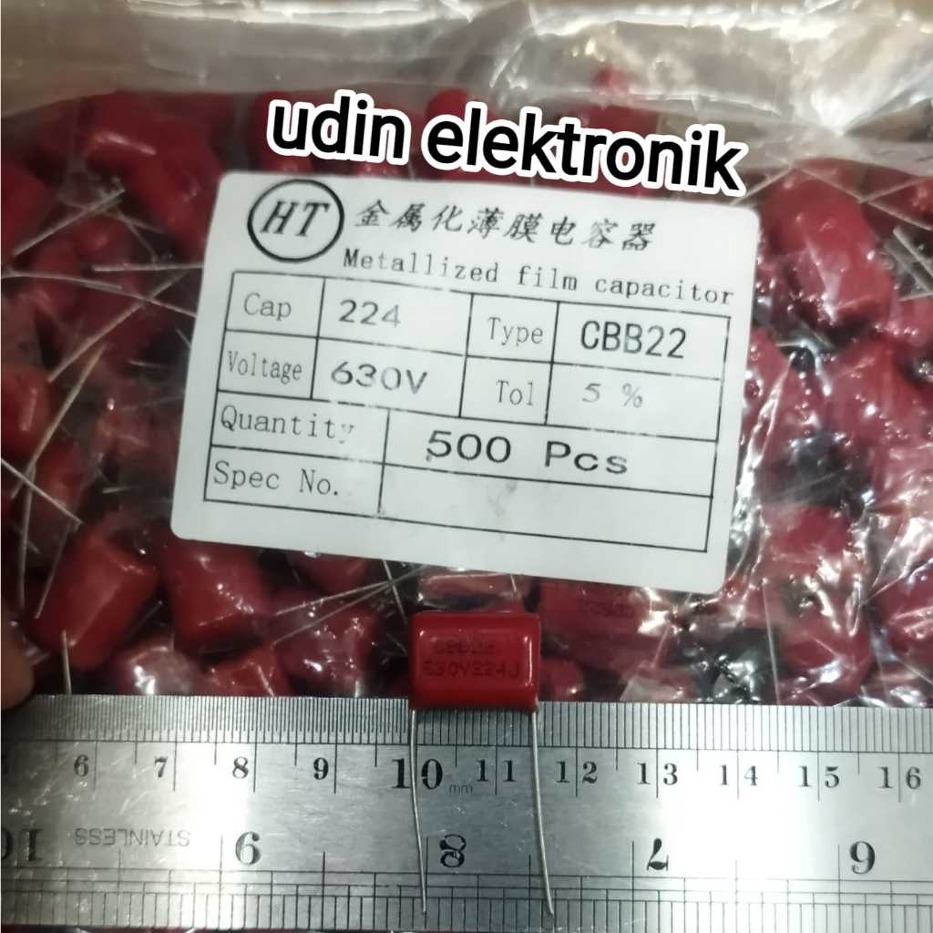 MILAR 224J 630V MYLAR 224 630V 220NF