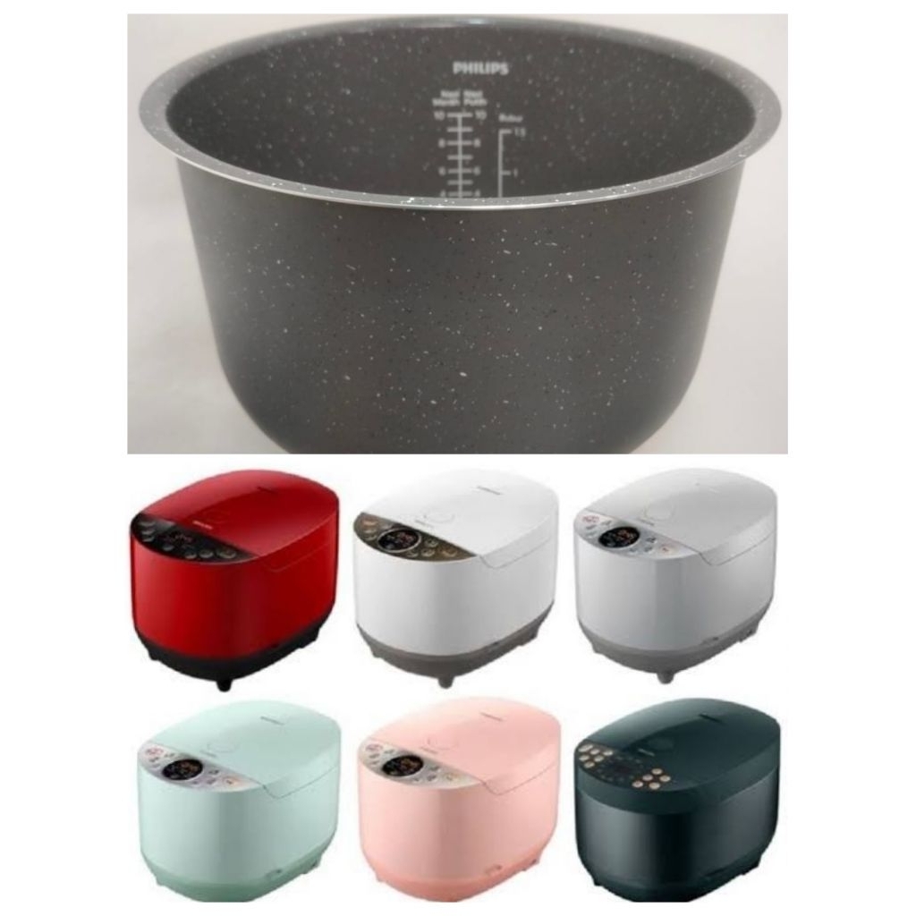(PANCI SAJA) Innerpot Bakuhanseki Panci ORI PHILIPS Untuk Rice Cooker Philips HD 4515