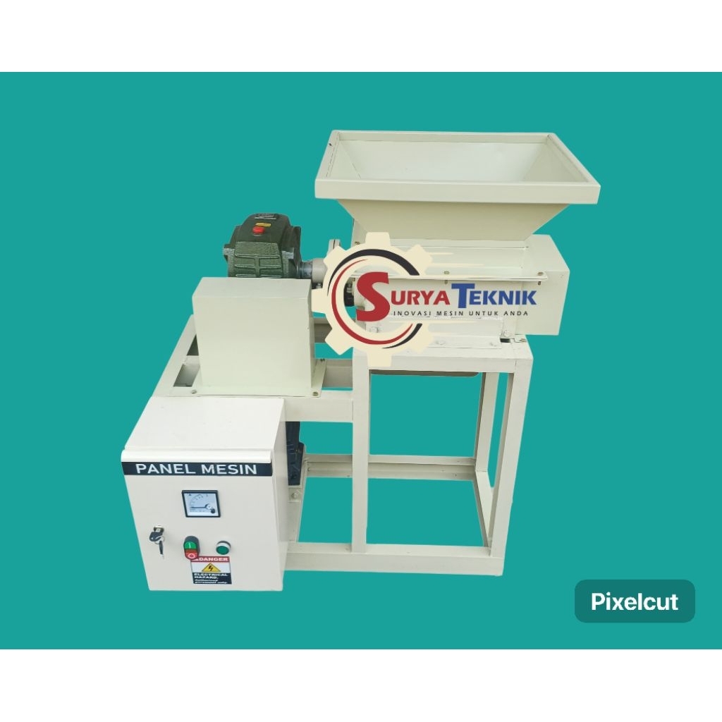 mesin shredder (penghancur limbah)