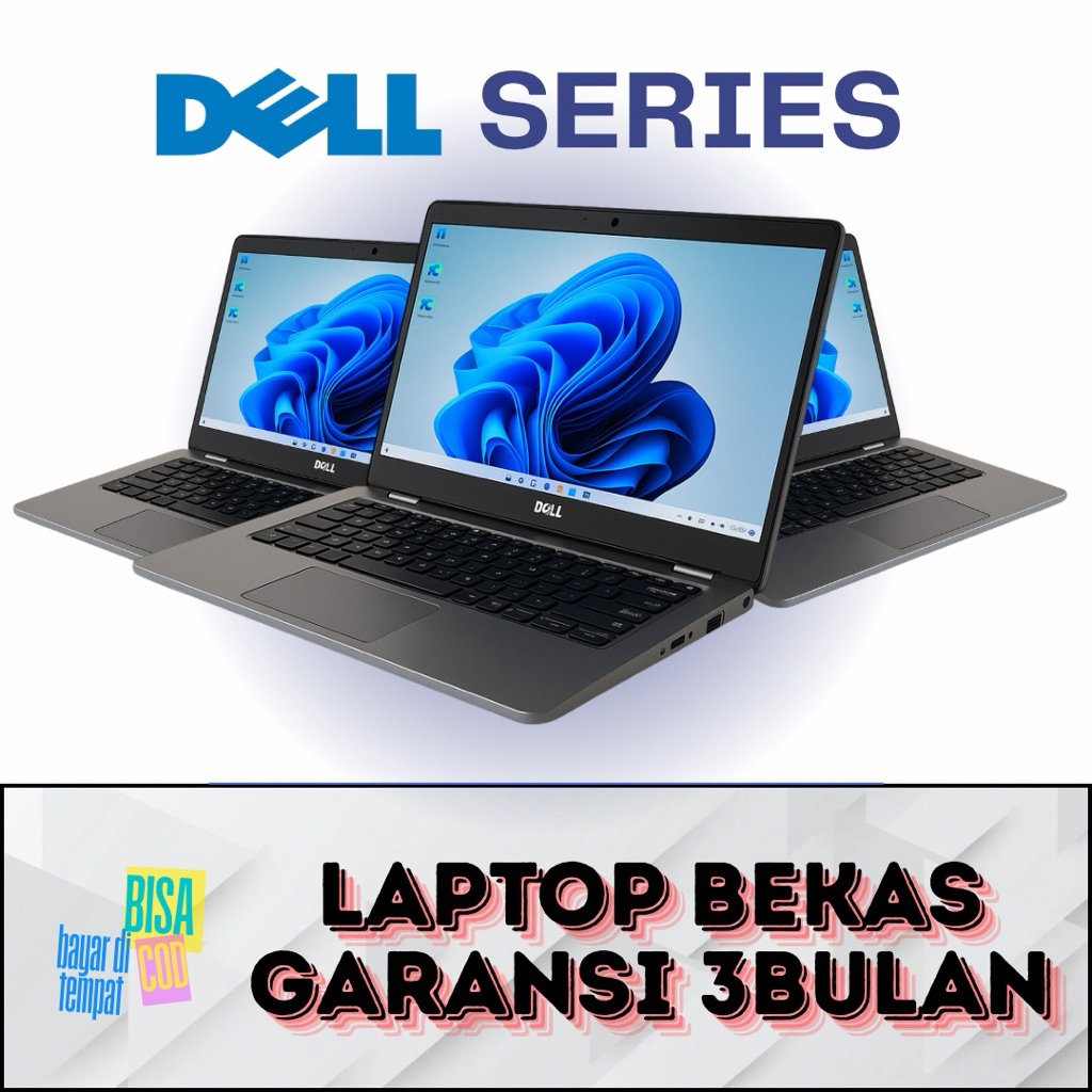 Dell Latitude Series Core i5 - i7 - i3 - 5310 7390 Laptop Pelajar