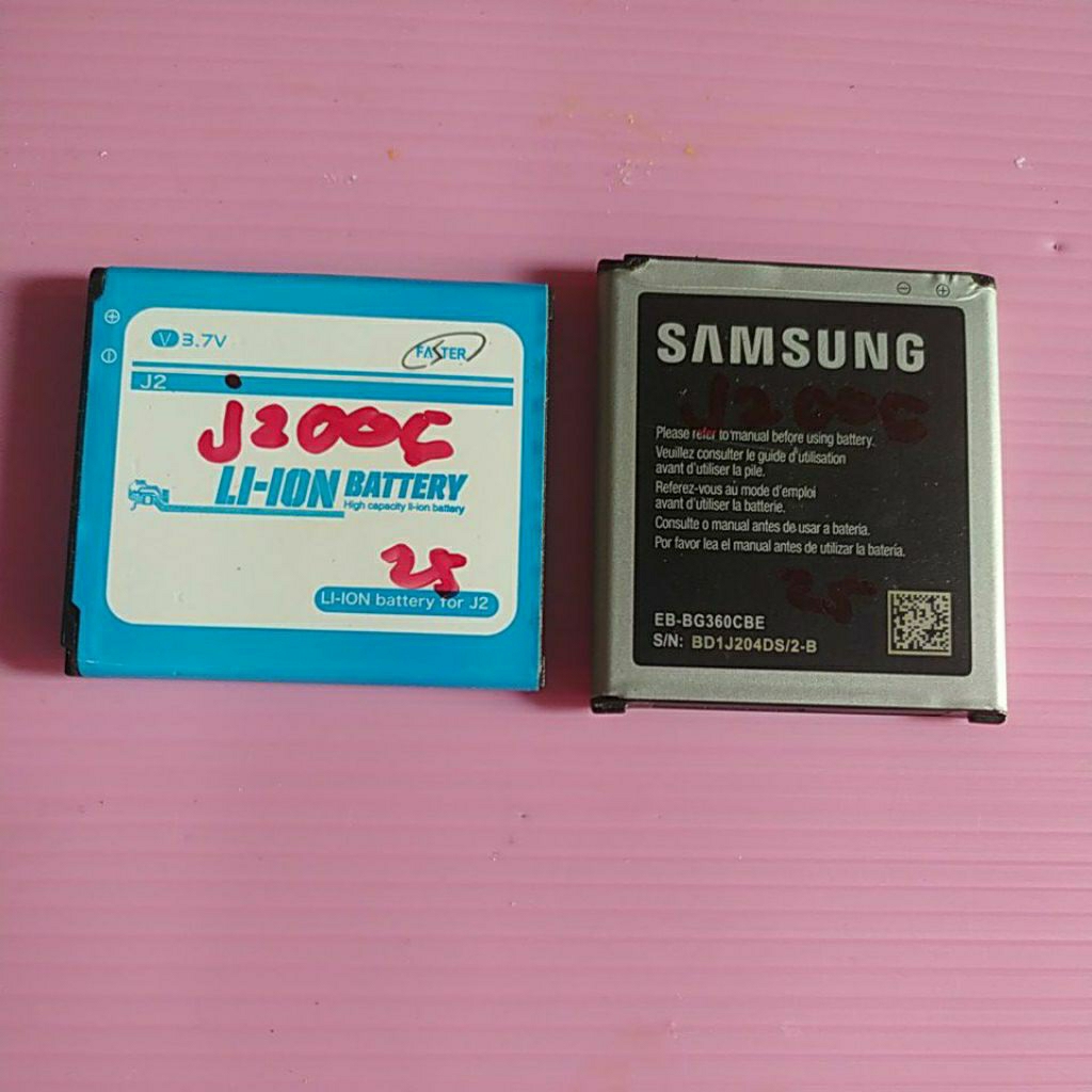 Baterai Samsung j2 j200G ori
