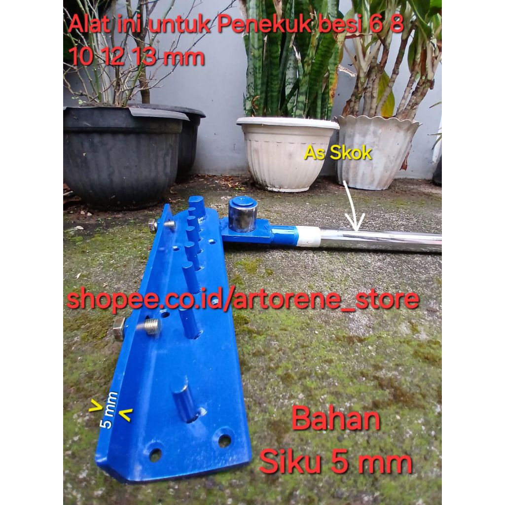 ALAT PENEKUK BESI 6 8 10 12 mm /ALAT PENEKUK BESI BETON/ ALAT PENEKUK BESI BEGEL/ PEN PENEKUK BESI/ 