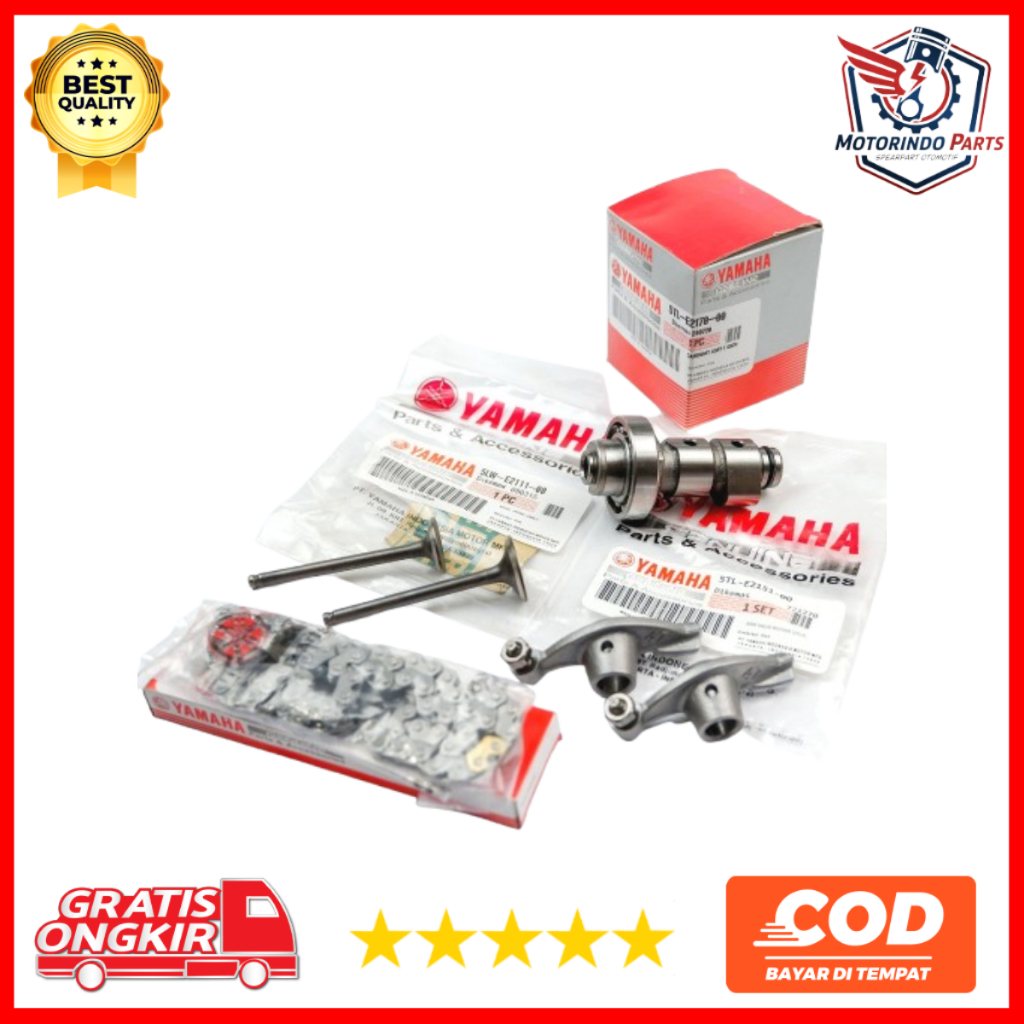 noken as motor sparepart mio sporty - noken as mio smile Paket komplit 5TL