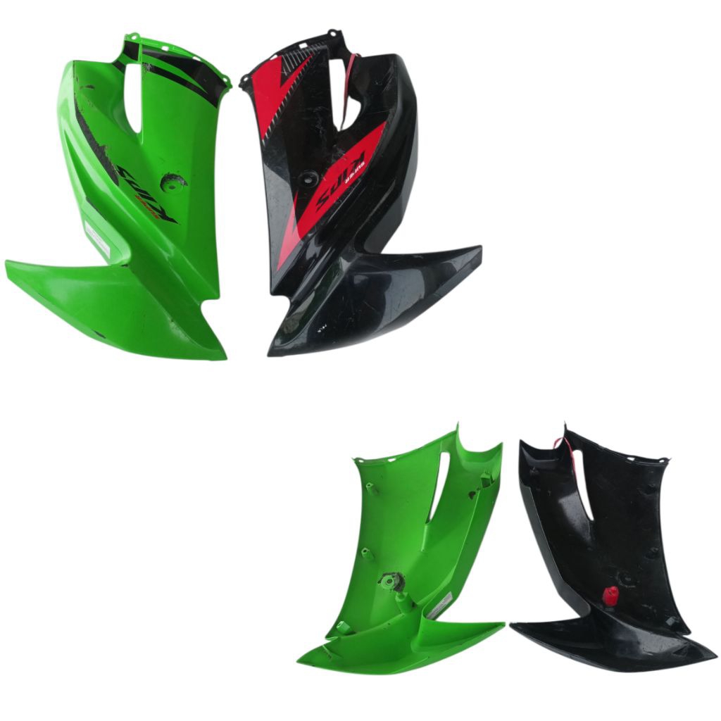 fairing ninja rr 150 new fairing samping atas kawasaki ninja rr new Original fairing depan kanan kir