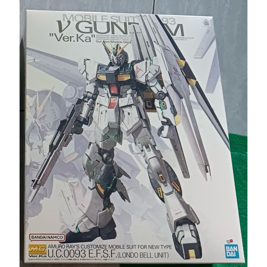 MG NU Gundam Ver Ka Bandai