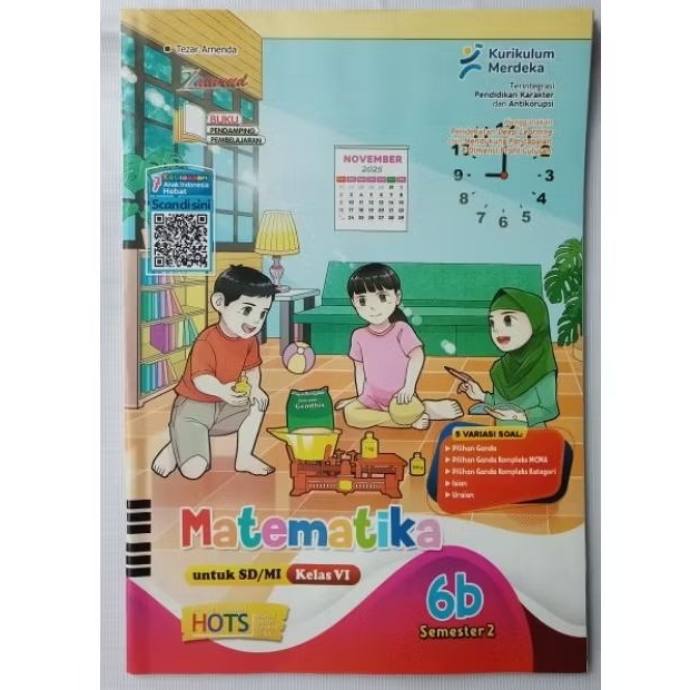 LKS SD/MI MATEMATIKA KELAS 6 SEMESTER 2 KURIKULUM MERDEKA