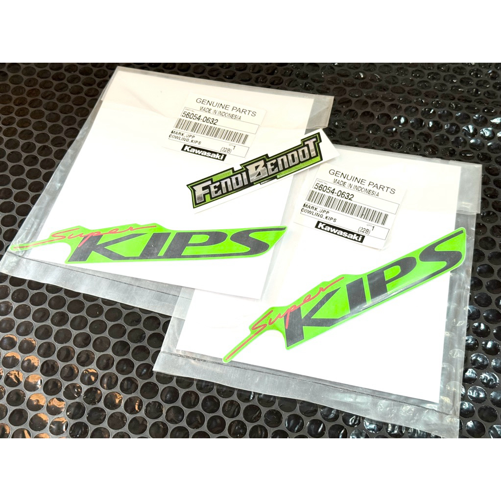 1 BUAH STRIPING STIKER STICKER SUPERKIPS NINJA RR OLD SE GEN 3 GEN 4 ORIGINAL 56054-0632 STRIPING ST