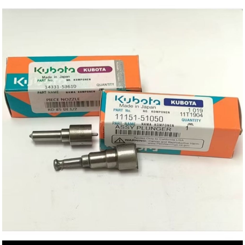 Plunger Nozzle RD 85 Original Kubota diesel RD85