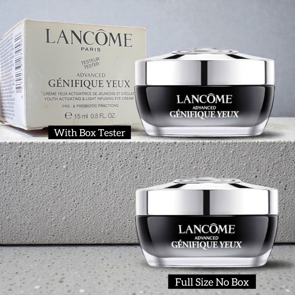 Lancome Advanced Genifique Yeux Youth Activitung & Light Infusing Eye Cream 15ml Tester Full Size Se