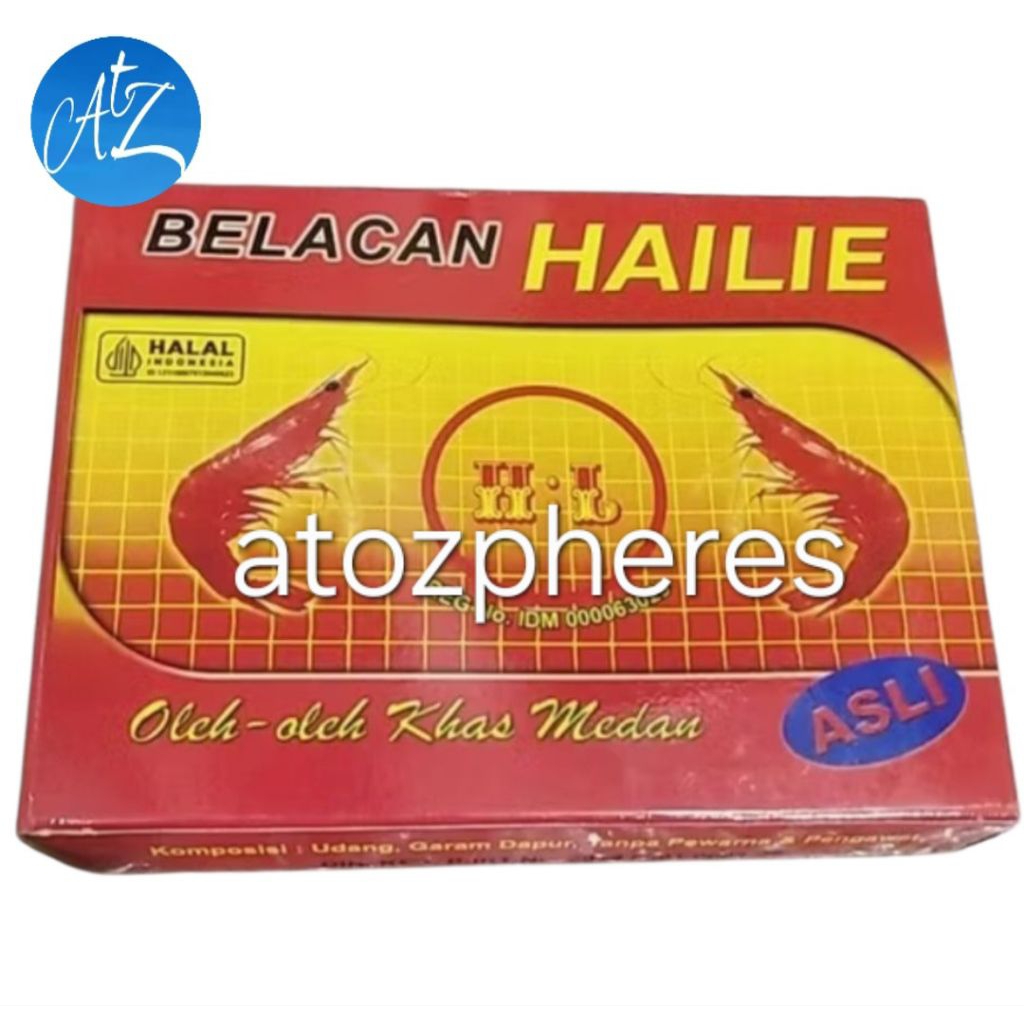 Belacan terasi udang HAILIE HAI LIE oleh - oleh  khas Medan