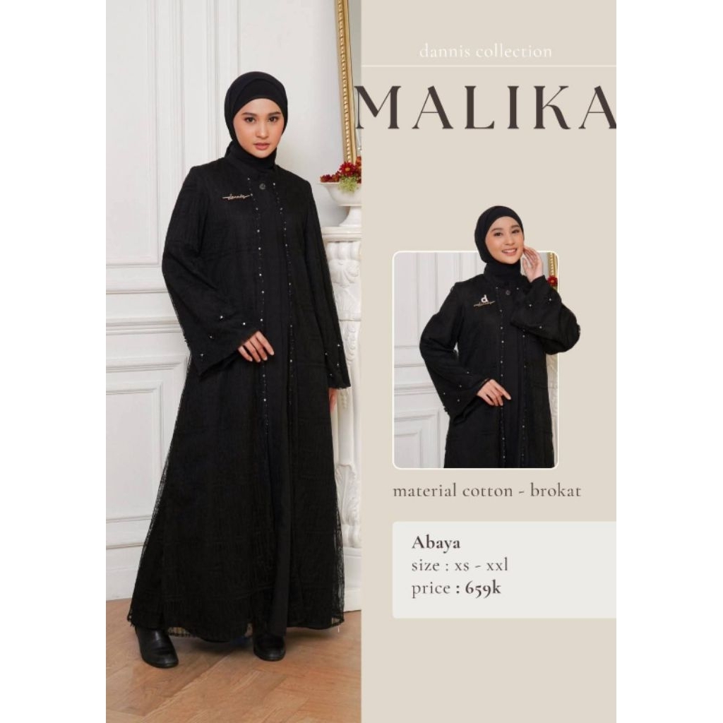 ABAYA D'MALIKA BY RUMAH DANNIS / ABAYA DANNIS / SALE DANNIS / GAMIS / ABAYA