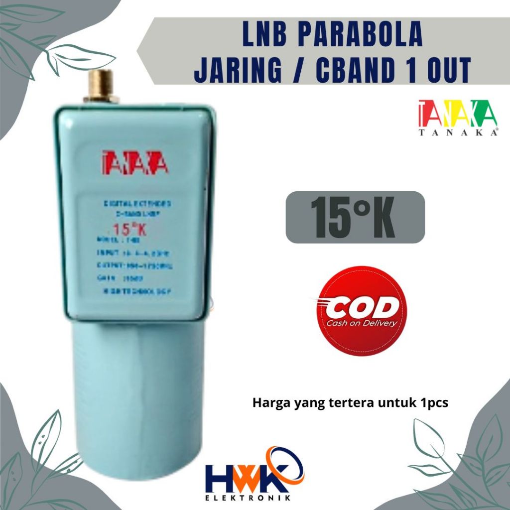 Tanaka LNB Parabola Cband atau Jaring T-80 1 Out / LNB CBand Single Out