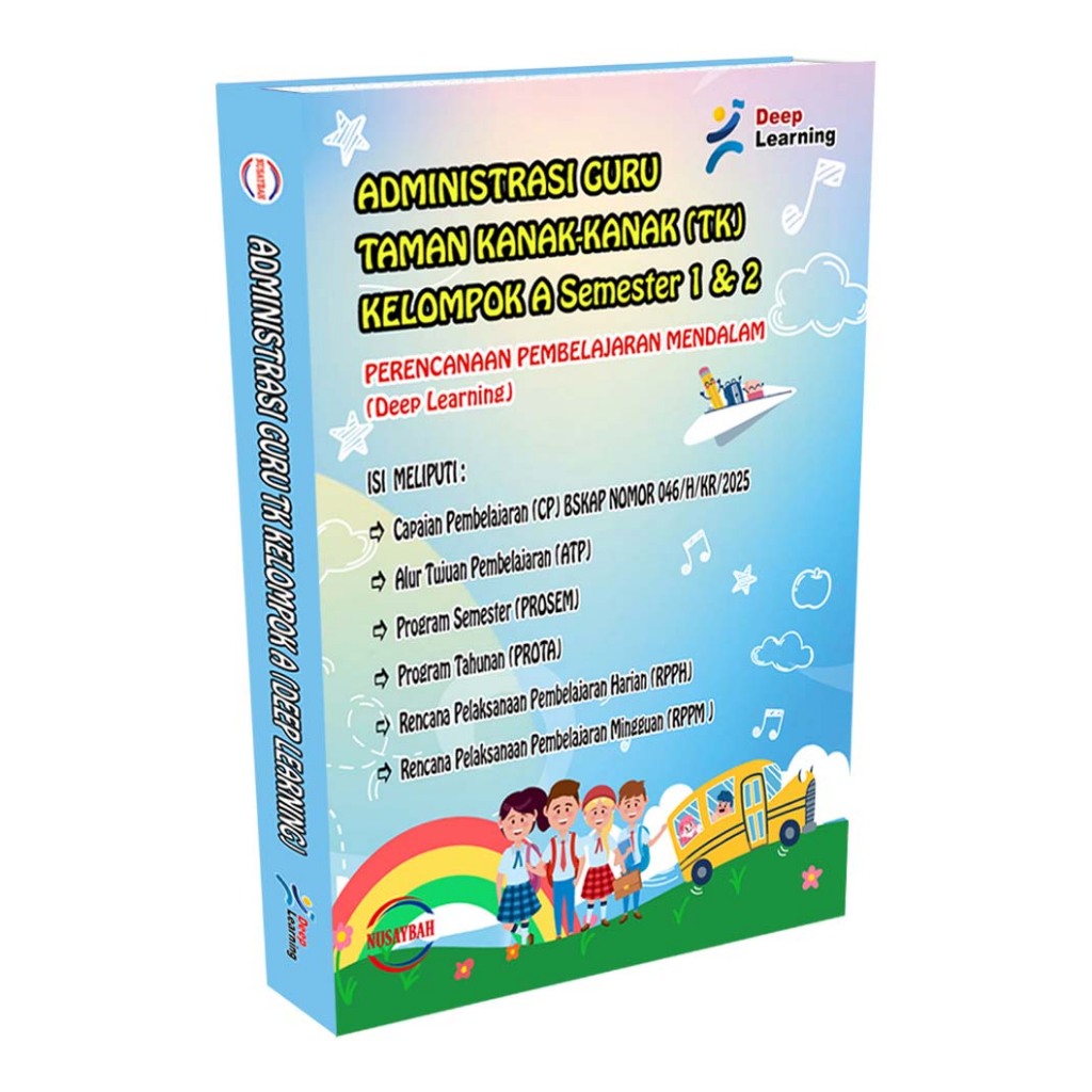 BUKU ADMINISTRASI GURU TK KELOMPOK A DEEP LEARNING