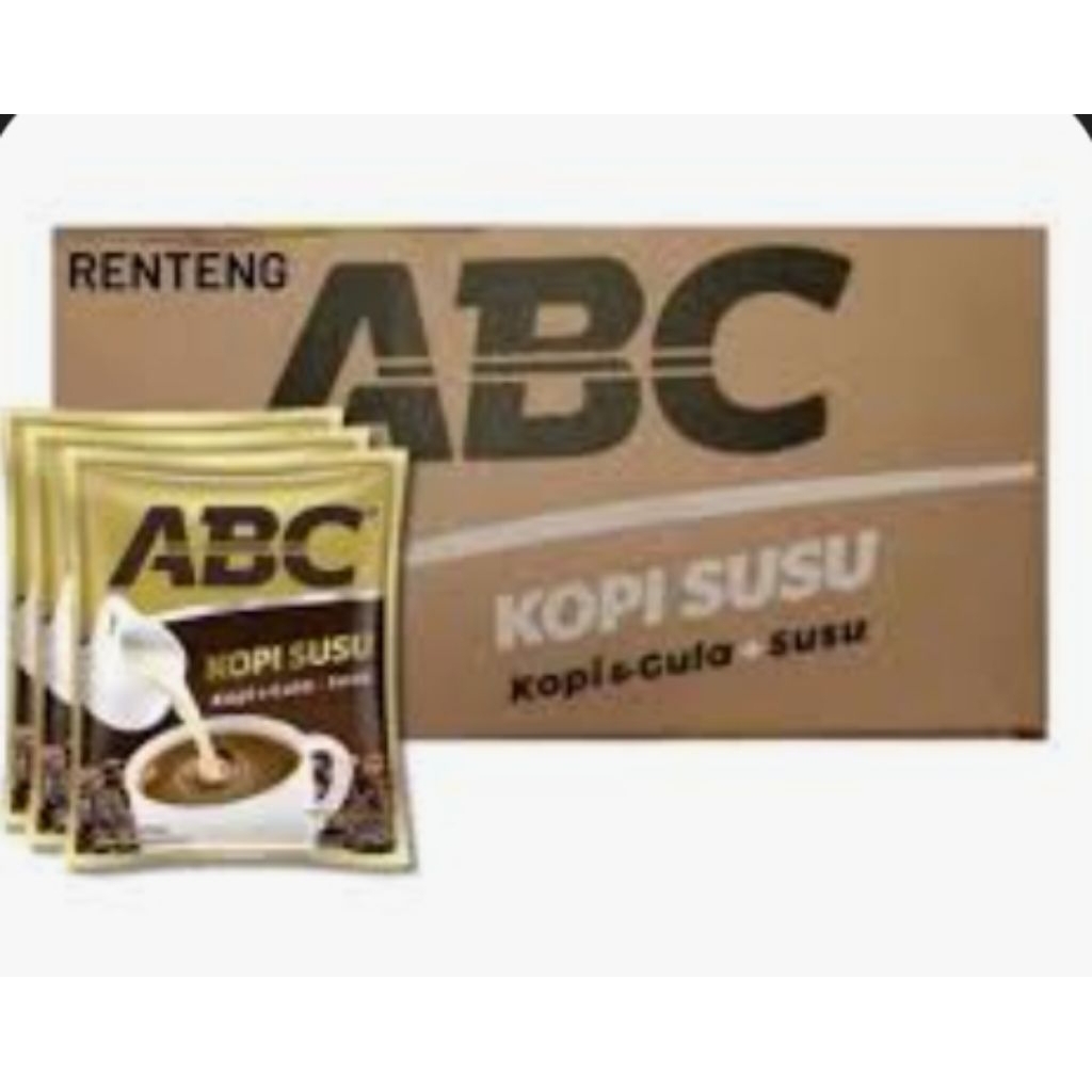 kopi ABC susu 1 dus (12 renceng)