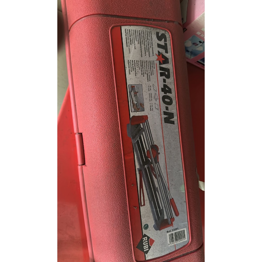 RUBI STAR 40-N Plus Pemotong Keramik Manual ORIGINAL ASLI Tanpa Mata Potong