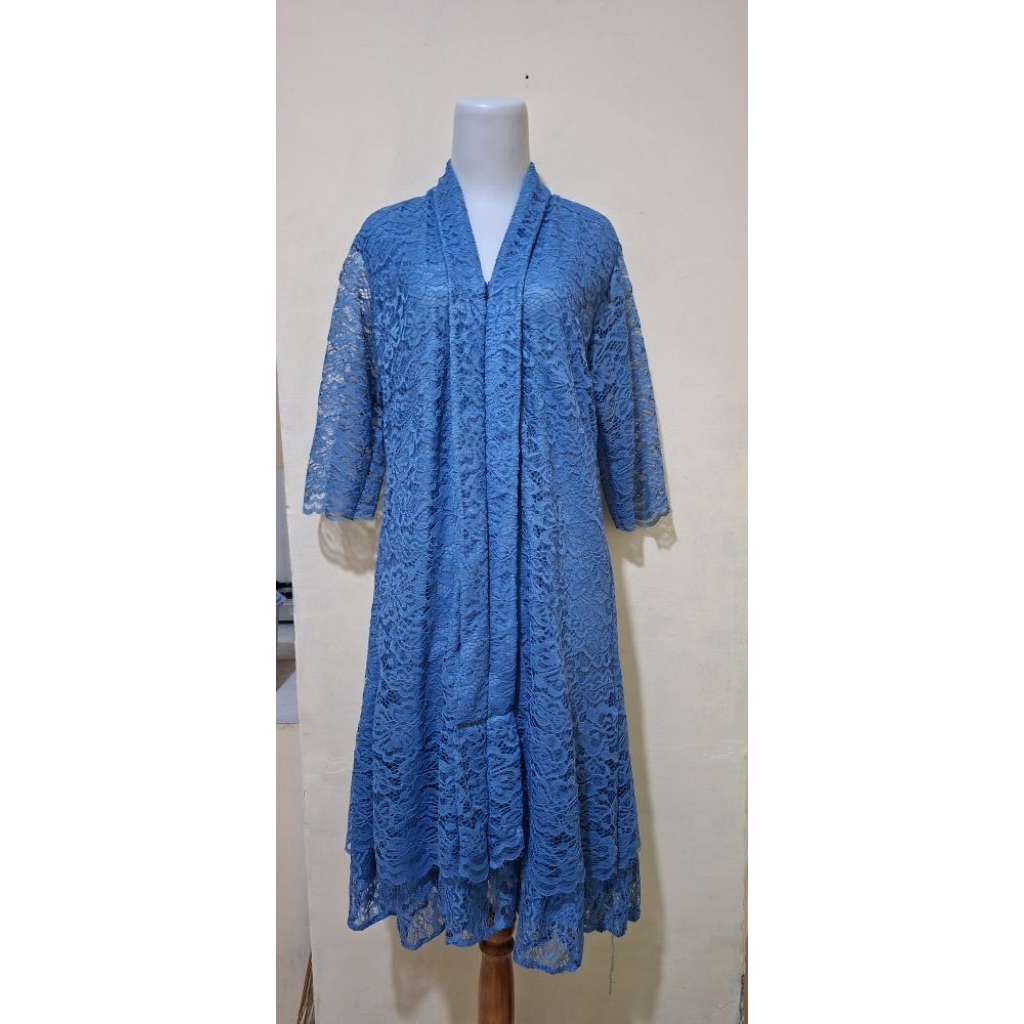 TUNIK KEBAYA || COCOK UNTUK ACARA FORMAL || KONDANGAN NATAL DENGAN MODEL KERAH V CHECK