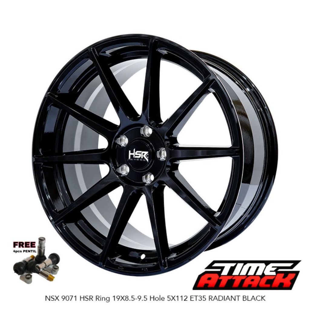 Velg Mobil Mercy Ring 19 HSR WHEEL Tipe NSX Velg Hsr R19 - TIME ATTACK BOGOR