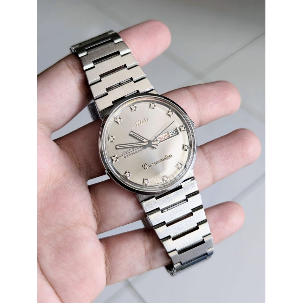 Jam Mido Commander 8479 Datoday Oceanstar 38mm full original