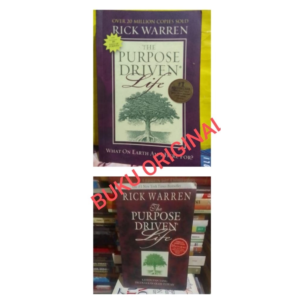 RICK WARREN THE PURPOSE DRIVEN LIFE / ORIGINAL
