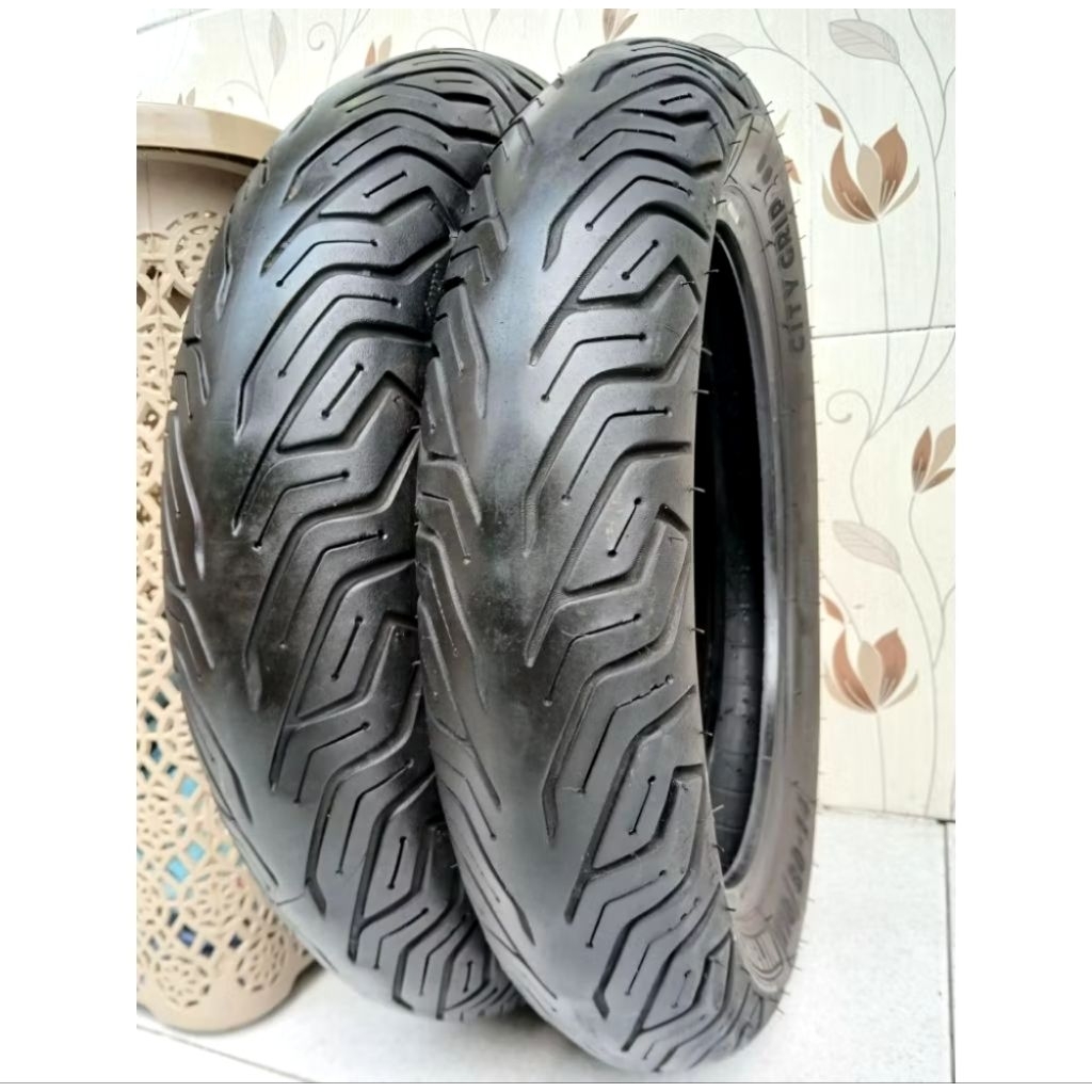 Sepasang Ban Matic Michelin Ring 14 UK.110/70 & 120/70 Tubles