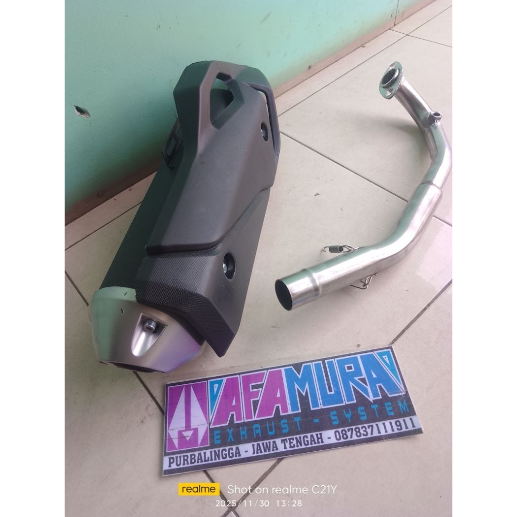 Knalpot standar racing PCX 160 VARIO 160