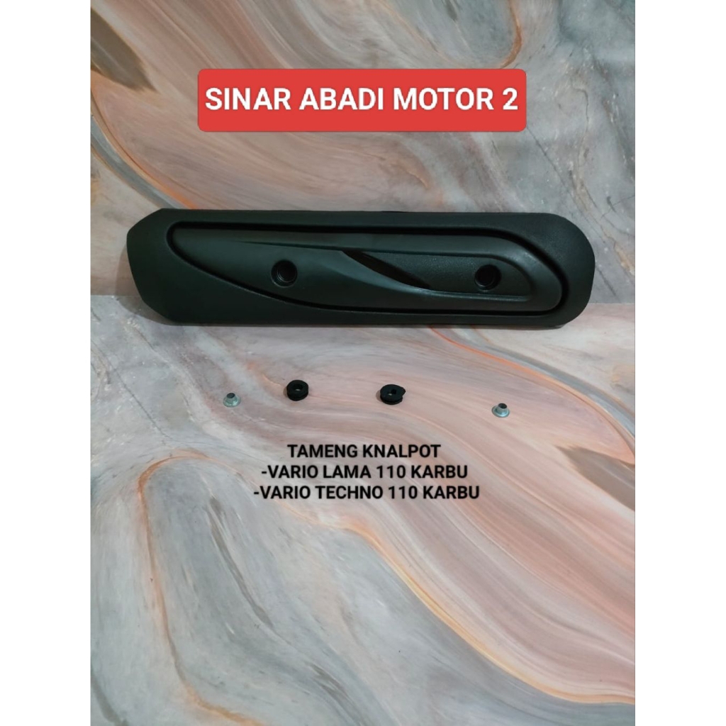 TAMENG KNALPOT VARIO LAMA 110 KARBU VARIO TECHNO 110 KARBU