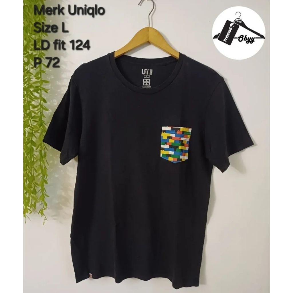 Kaos Uniqlo x Lego ( preloved)