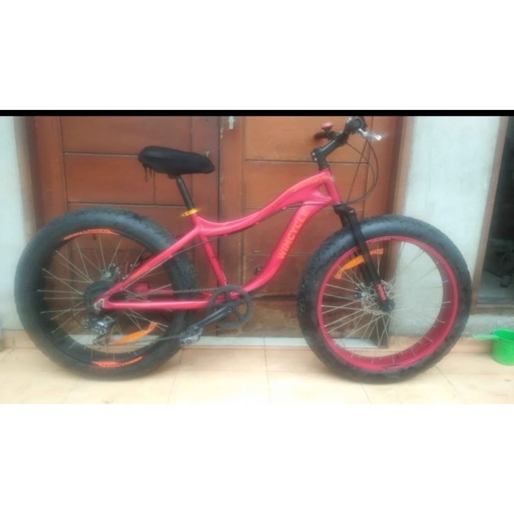 Fatbike Wimcycle FATMAN sepeda anak gym bkn balap fixie mtb seli roadbike