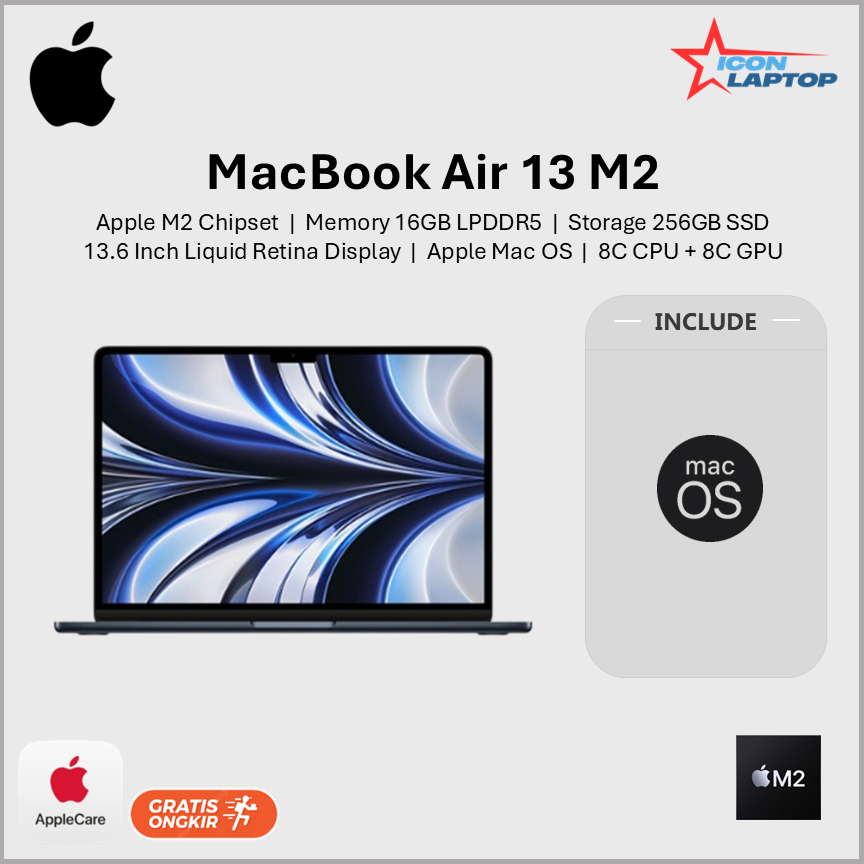 Apple Macbook Air 13 M2 16/256GB