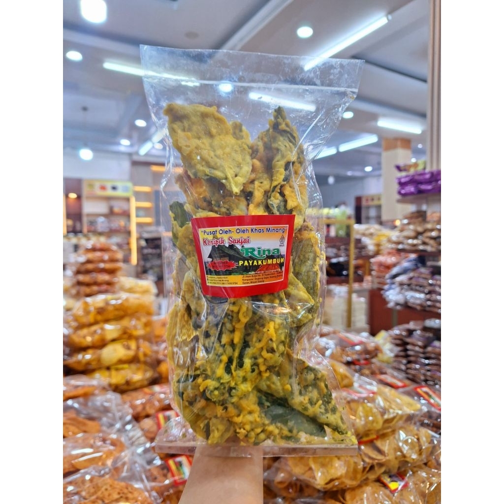 KERIPIK BAYAM [200gr] SANJAI RINA PAYAKUMBUH