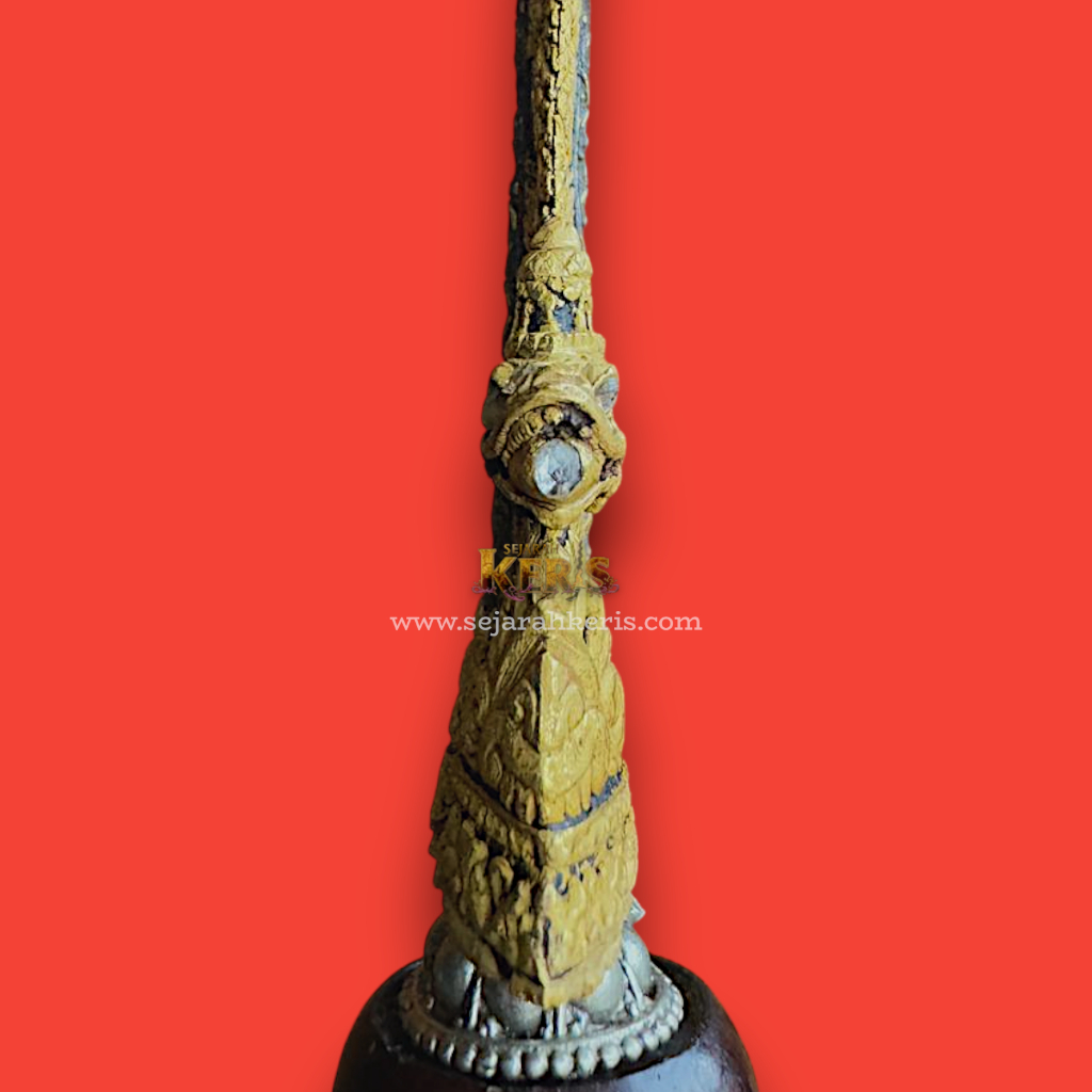 Keris Nogo Rojo Luk 13 Kinatah Emas Kamarogan Mataram Sultan Agung