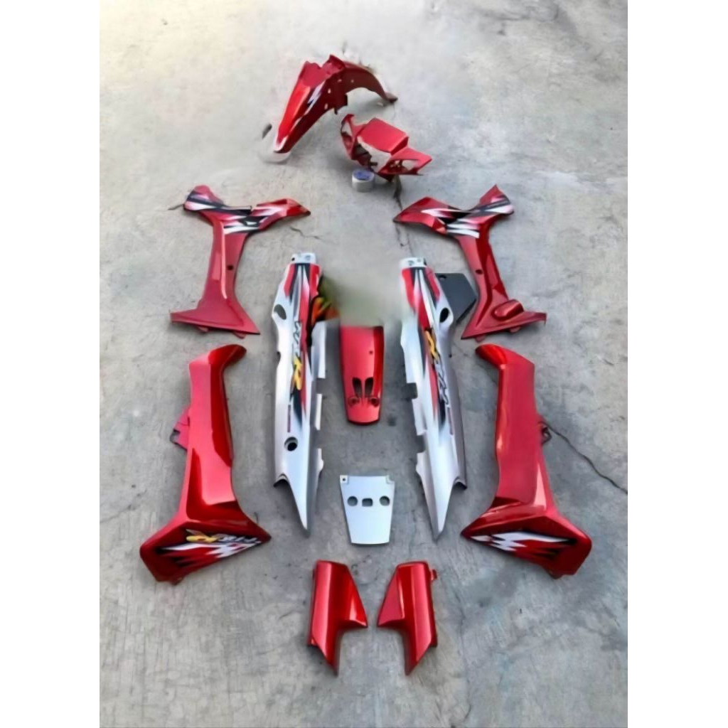 Body Fiz R Silver Merah - Jual Body Fiz R Silver Merah Terbaru Indonesia | Cover Body Halus Fiz R | 